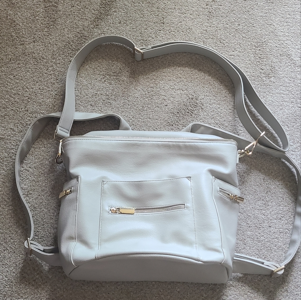 Miss Fong Diaper Bag light grey Regular size
